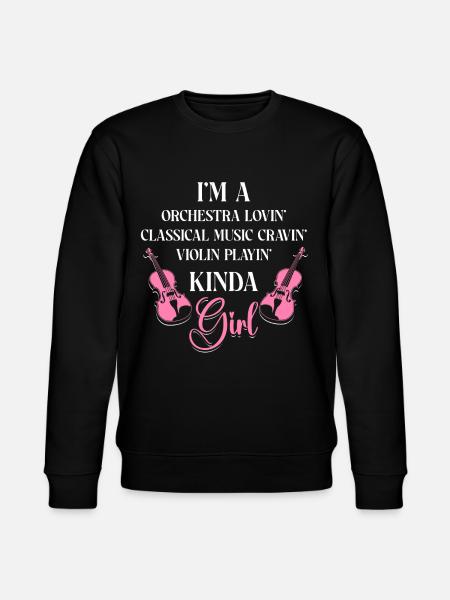 Violoniste Fille I’m A - Sweat bio CHANGER Stanley/Stella Unisexe - noir
