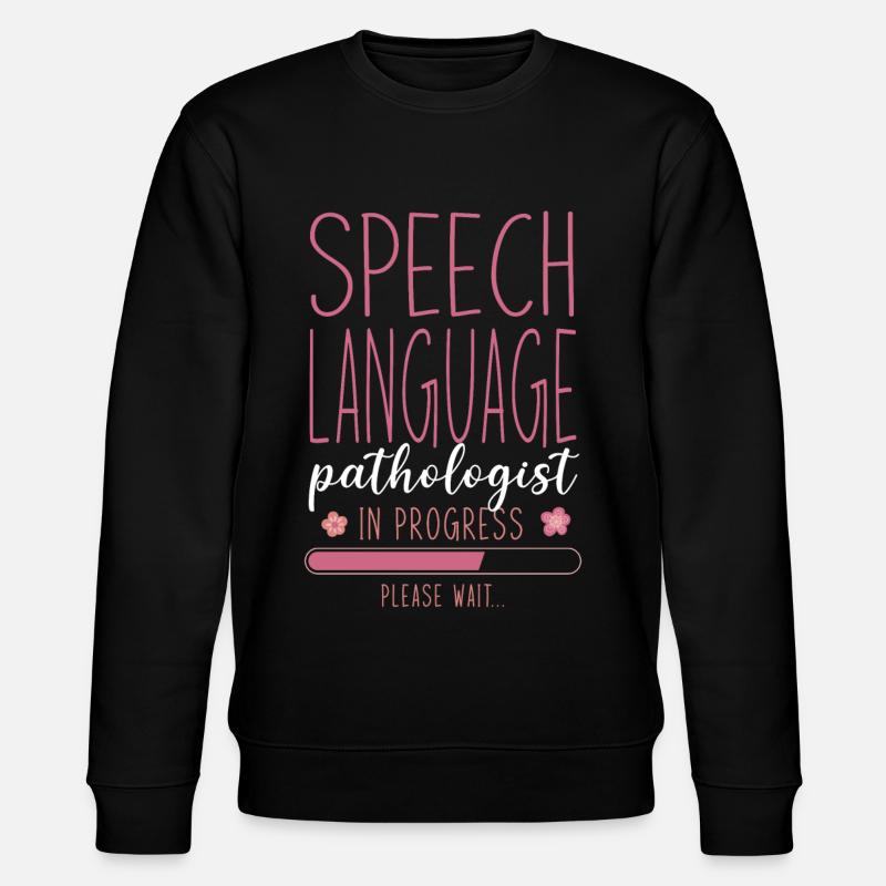 Speech Therapist Therapy Assistant - Stanley/Stella Unisex Bio-Sweatshirt CHANGER - Schwarz