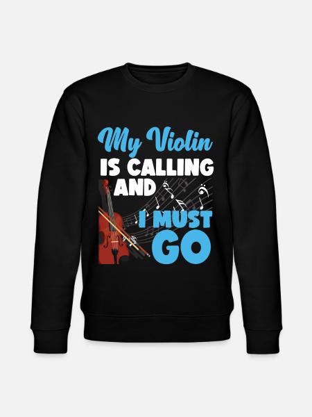 Violoniste mon violon est - Sweat bio CHANGER Stanley/Stella Unisexe - noir