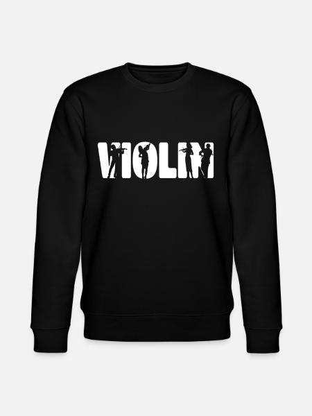 Violon Violoniste Violon - Sweat bio CHANGER Stanley/Stella Unisexe - noir