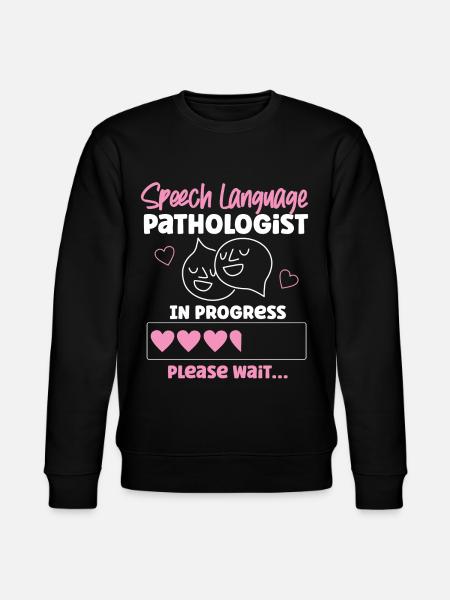Speech Therapist Therapy Assistant - Stanley/Stella CHANGER Unisex Organic Sweatshirt - black