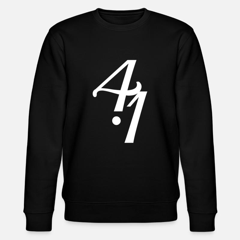 Conception humaine 4/1 Profil - Sweat bio CHANGER Stanley/Stella Unisexe - noir