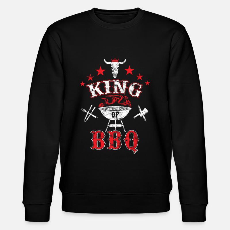 Roi du barbecue - Sweat bio CHANGER Stanley/Stella Unisexe - noir