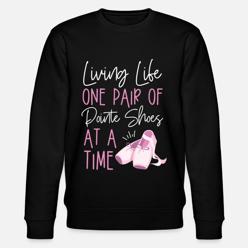 Ballet Danseuse Danse Ballerine - Sweat bio CHANGER Stanley/Stella Unisexe - noir