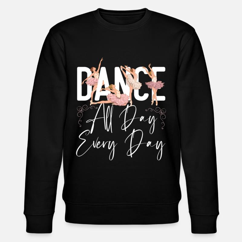 Ballet Danseuse Danse Ballerine - Sweat bio CHANGER Stanley/Stella Unisexe - noir