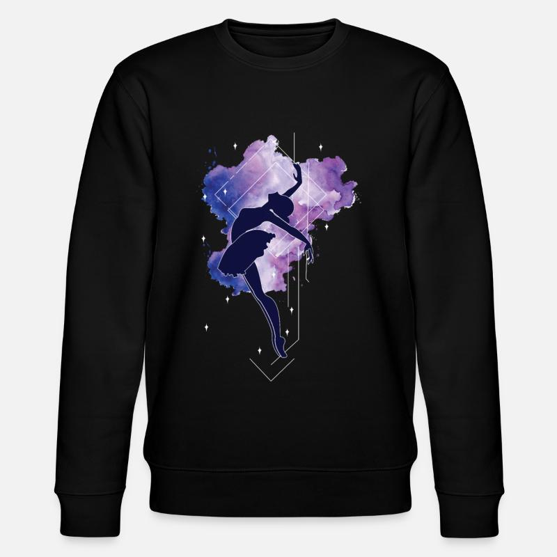 Ballet Danseuse Danse Ballerine - Sweat bio CHANGER Stanley/Stella Unisexe - noir