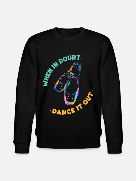 Ballet Danseuse Danse Ballerine - Sweat bio CHANGER Stanley/Stella Unisexe - noir