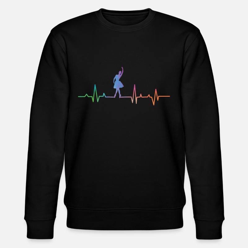 Ballet Danseuse Danse Ballerine - Sweat bio CHANGER Stanley/Stella Unisexe - noir