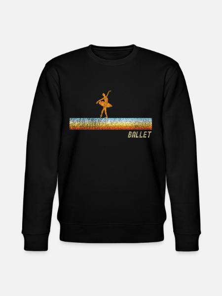 Ballet Danseuse Danse Ballerine - Sweat bio CHANGER Stanley/Stella Unisexe - noir