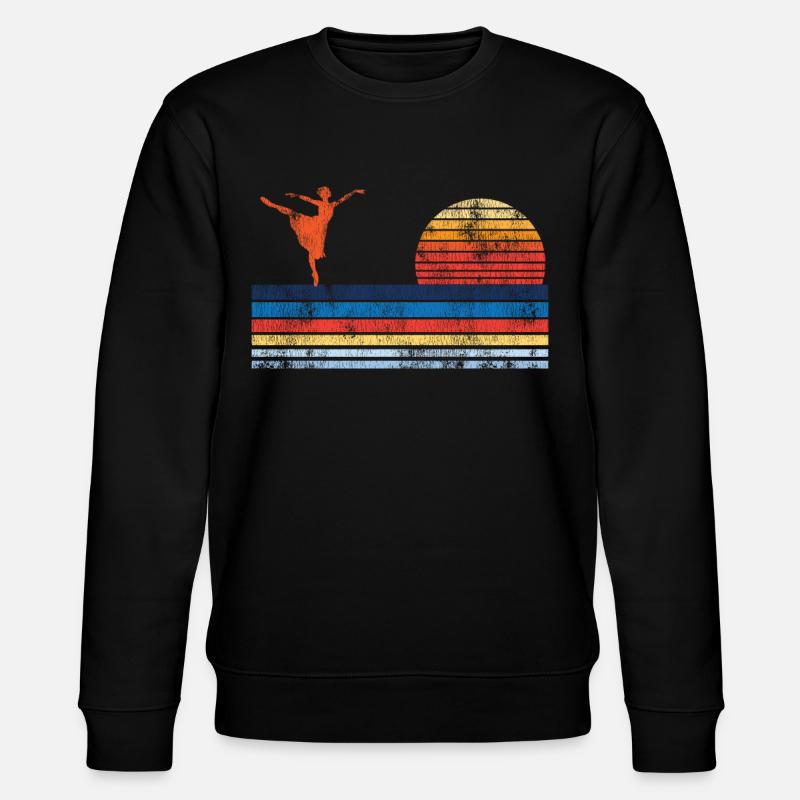Ballet Danseuse Danse Ballerine - Sweat bio CHANGER Stanley/Stella Unisexe - noir