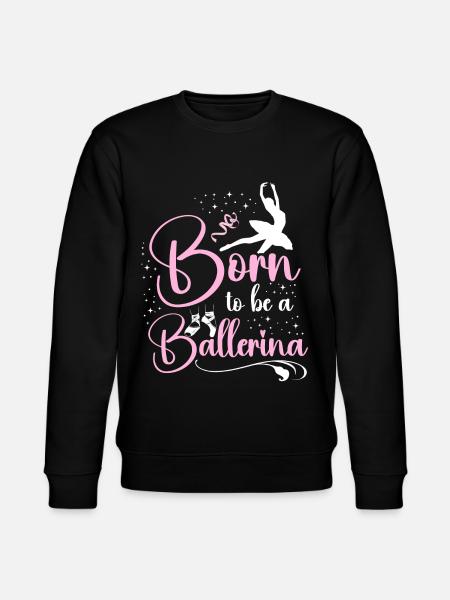 Ballet Danseuse Danse Ballerine - Sweat bio CHANGER Stanley/Stella Unisexe - noir