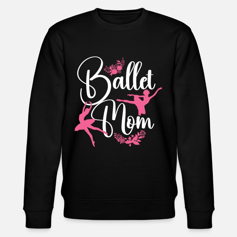 Ballet Danseuse Danse Ballerine - Sweat bio CHANGER Stanley/Stella Unisexe - noir