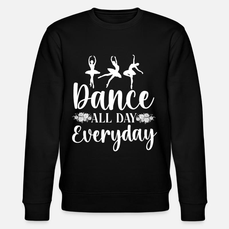 Ballet Danseuse Danse Ballerine - Sweat bio CHANGER Stanley/Stella Unisexe - noir