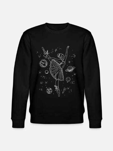 Ballet Danseuse Danse Ballerine - Sweat bio CHANGER Stanley/Stella Unisexe - noir
