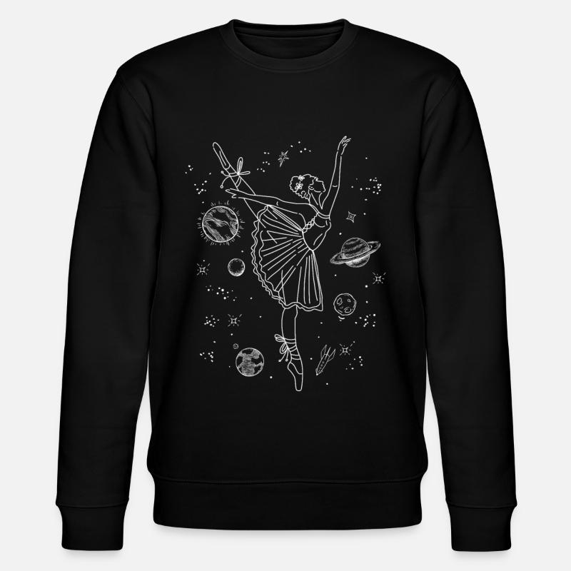 Ballet Danseuse Danse Ballerine - Sweat bio CHANGER Stanley/Stella Unisexe - noir