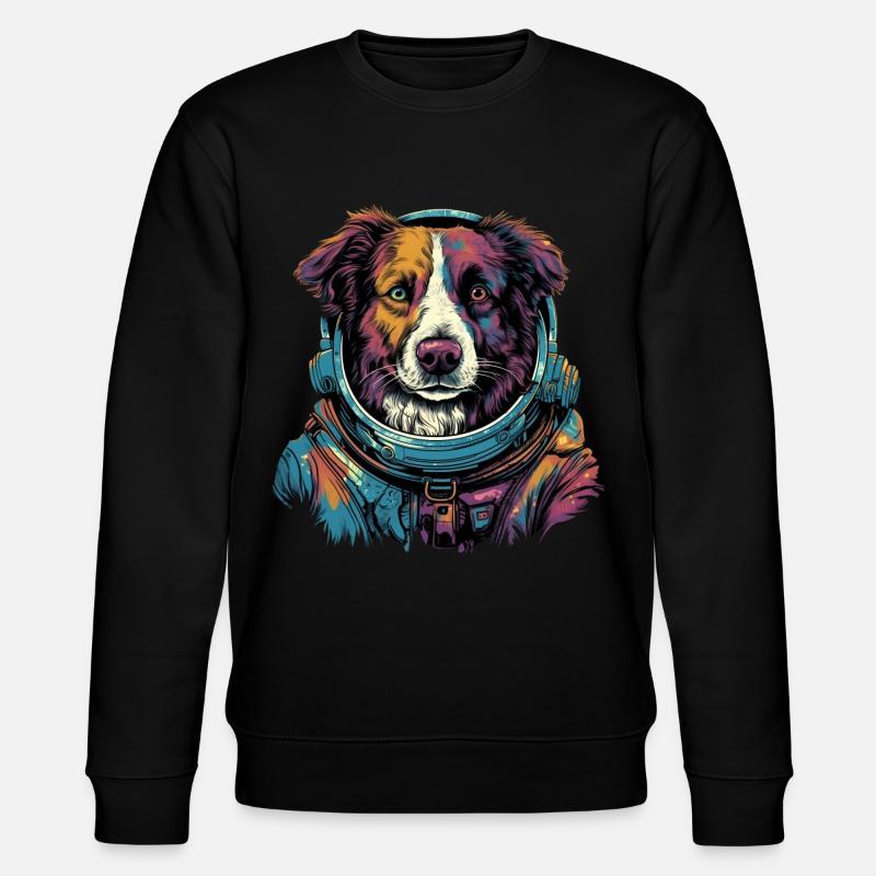 Berger australien astronaute - Sweat bio CHANGER Stanley/Stella Unisexe - noir