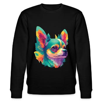 Mignon Chihuahua le chien ultime amoureux des chiens - Sweat bio CHANGER Stanley/Stella Unisexe - noir - Devant - Nik (191cm) & Marisol (170cm)