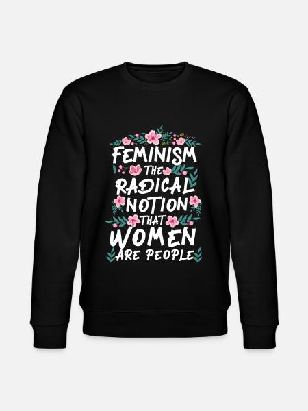 Feminist Feminism The Radical - Stanley/Stella CHANGER Unisex Organic Sweatshirt - black