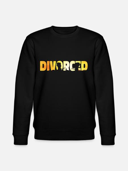 Happy Divorce Party Sunset - Stanley/Stella CHANGER Unisex Organic Sweatshirt - black