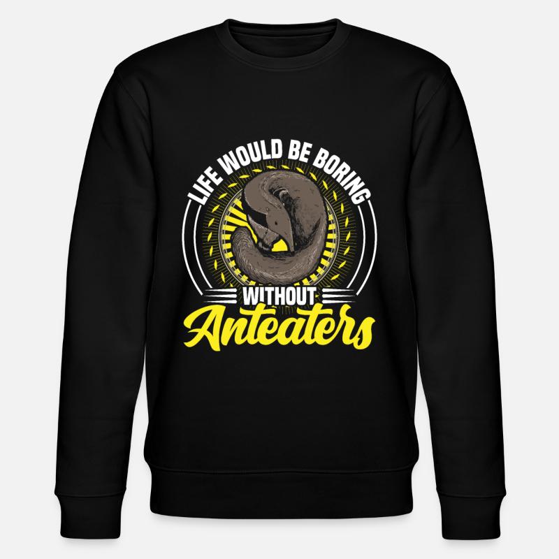 Ennuyeux sans fourmiliers fourmiliers - Sweat bio CHANGER Stanley/Stella Unisexe - noir