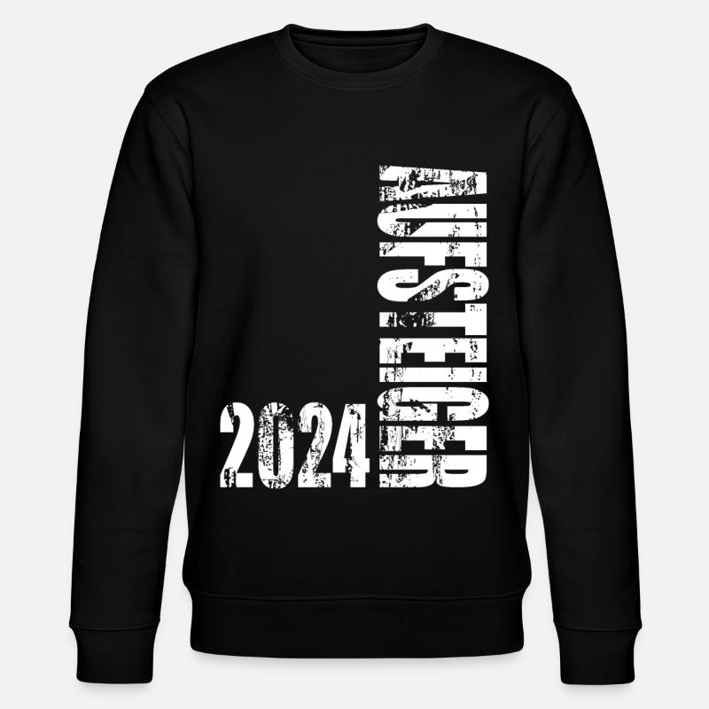 Aufsteiger 2024 Aufstiegstrikot 24 - Stanley/Stella Unisex Bio-Sweatshirt CHANGER  - Schwarz