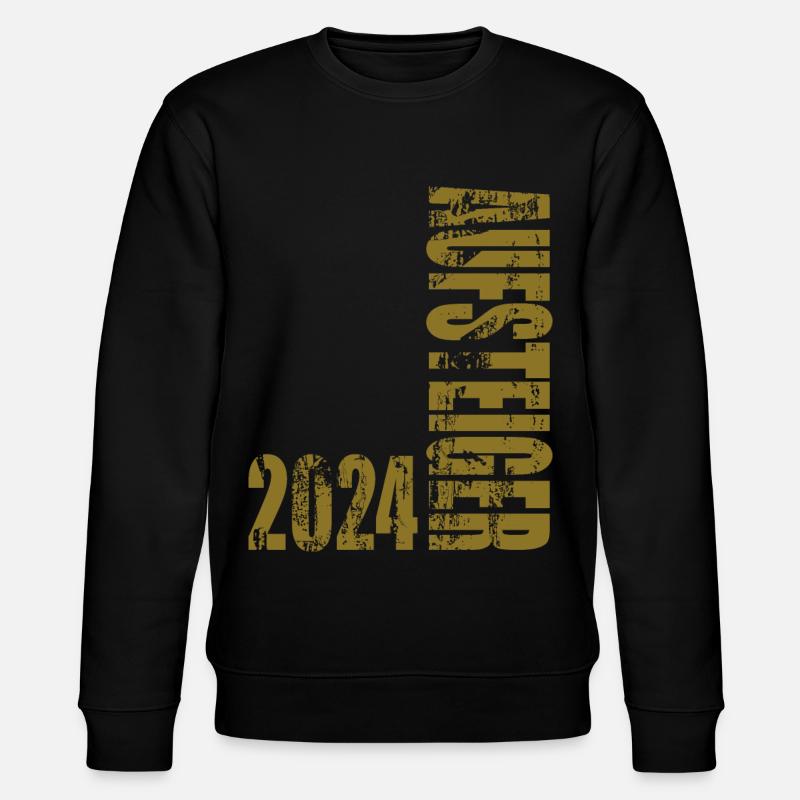Aufsteiger 2024 Aufstiegstrikot 24 - Stanley/Stella Unisex Bio-Sweatshirt CHANGER  - Schwarz