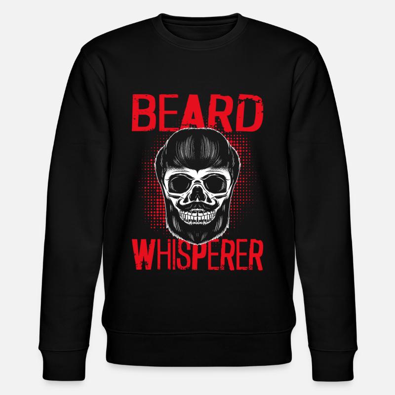 Beard Lover Bearded Man Beard - Stanley/Stella CHANGER Unisex Organic Sweatshirt - black