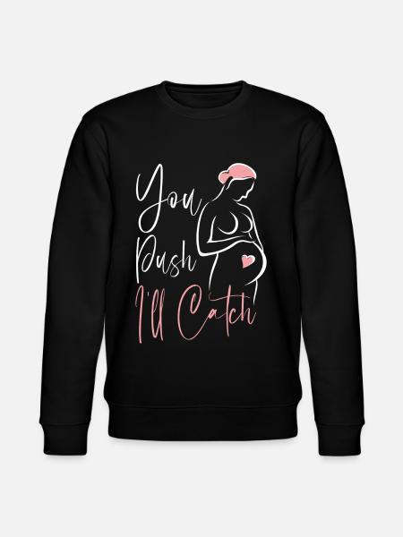 LD Labour And Delivery Nurse - Stanley/Stella CHANGER Unisex Organic Sweatshirt - black