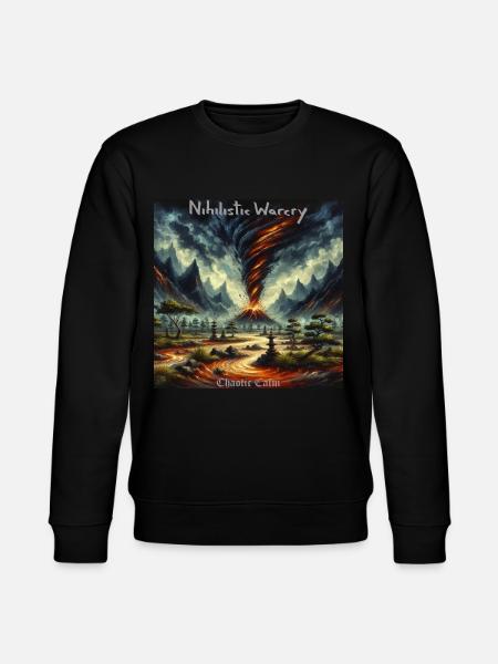 NW - Chaotic Calm - Stanley/Stella CHANGER Unisex Organic Sweatshirt - black