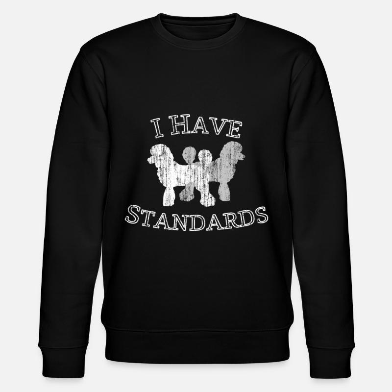 I have standards Pudel - Stanley/Stella Unisex Bio-Sweatshirt CHANGER  - Schwarz