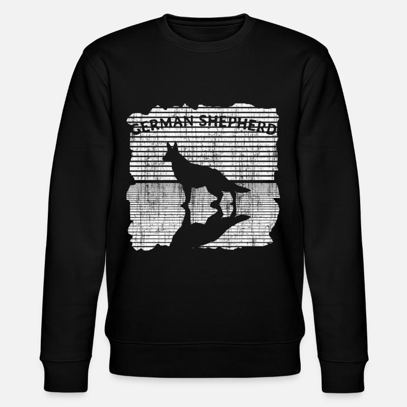 Schäferhund - Stanley/Stella Unisex Bio-Sweatshirt CHANGER  - Schwarz