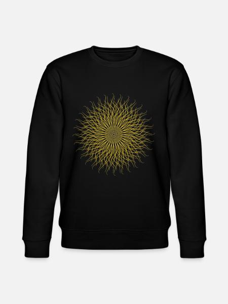 Mandala - Stanley/Stella Unisex Bio-Sweatshirt CHANGER - Schwarz