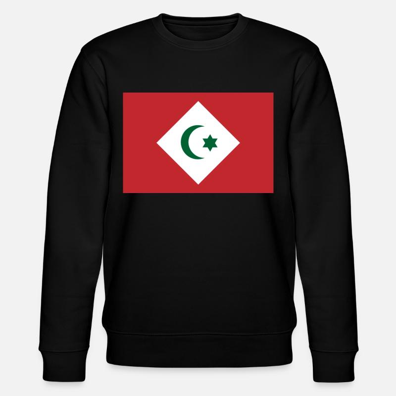 Rif Flag - Stanley/Stella Unisex Bio-Sweatshirt CHANGER  - Schwarz