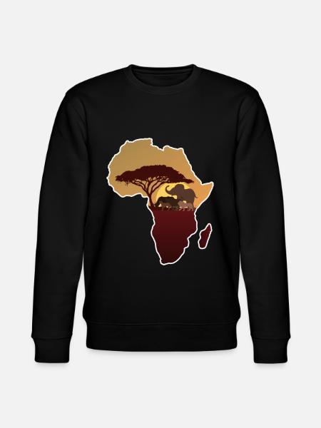 Africa - Stanley/Stella CHANGER Unisex Organic Sweatshirt - black