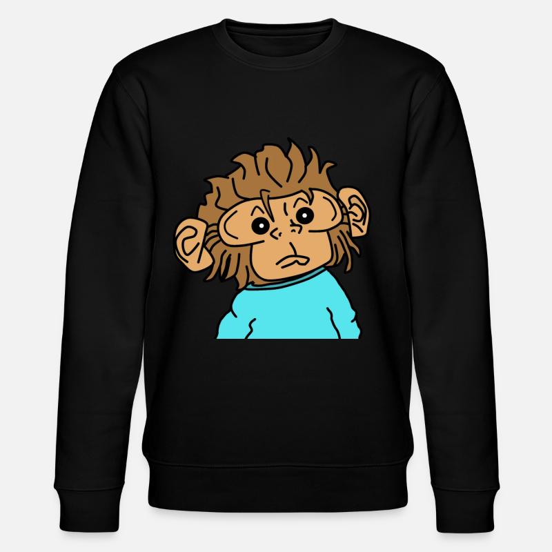 Singe singe - Sweat bio CHANGER Stanley/Stella Unisexe - noir