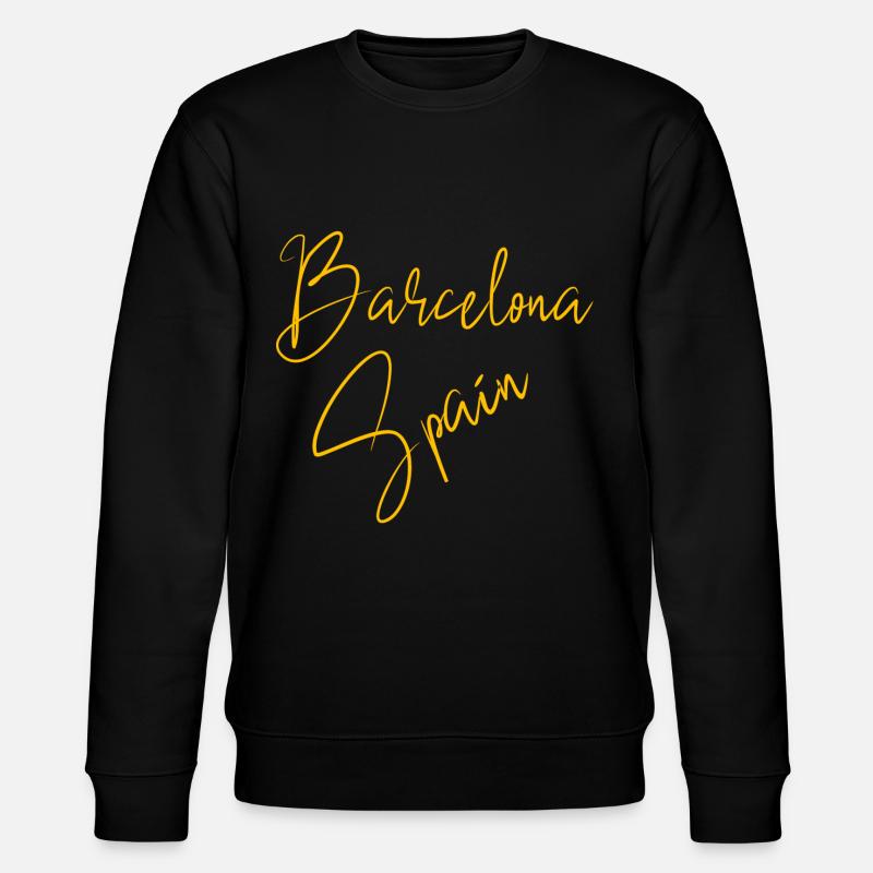 Barcelone Espagne - Sweat bio CHANGER Stanley/Stella Unisexe - noir