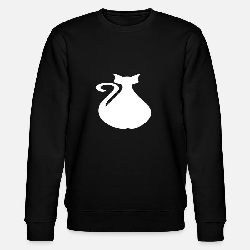 gros chat - Sweat bio CHANGER Stanley/Stella Unisexe - noir