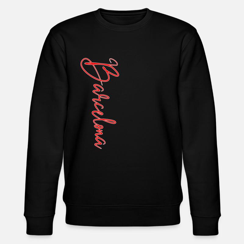 Barcelone - Sweat bio CHANGER Stanley/Stella Unisexe - noir