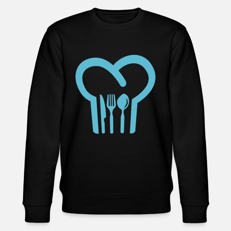 Bonnet de cuisine - Sweat bio CHANGER Stanley/Stella Unisexe - noir