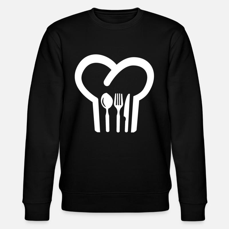 Bonnet de cuisine - Sweat bio CHANGER Stanley/Stella Unisexe - noir