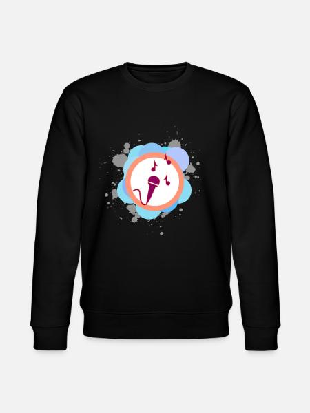 Karaoke - Stanley/Stella CHANGER Unisex Organic Sweatshirt - black