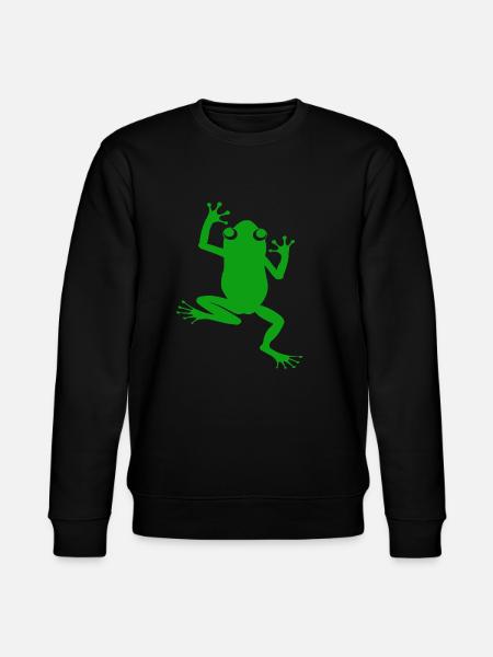 FROSCH - Stanley/Stella Unisex Bio-Sweatshirt CHANGER - Schwarz
