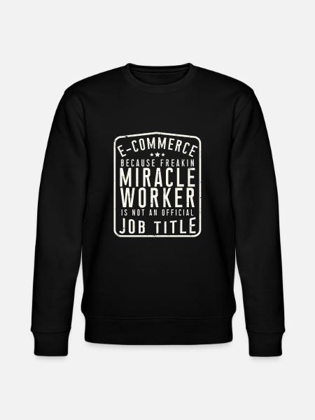 E-Commerce - Sweat bio CHANGER Stanley/Stella Unisexe - noir