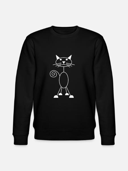 chat - Sweat bio CHANGER Stanley/Stella Unisexe - noir