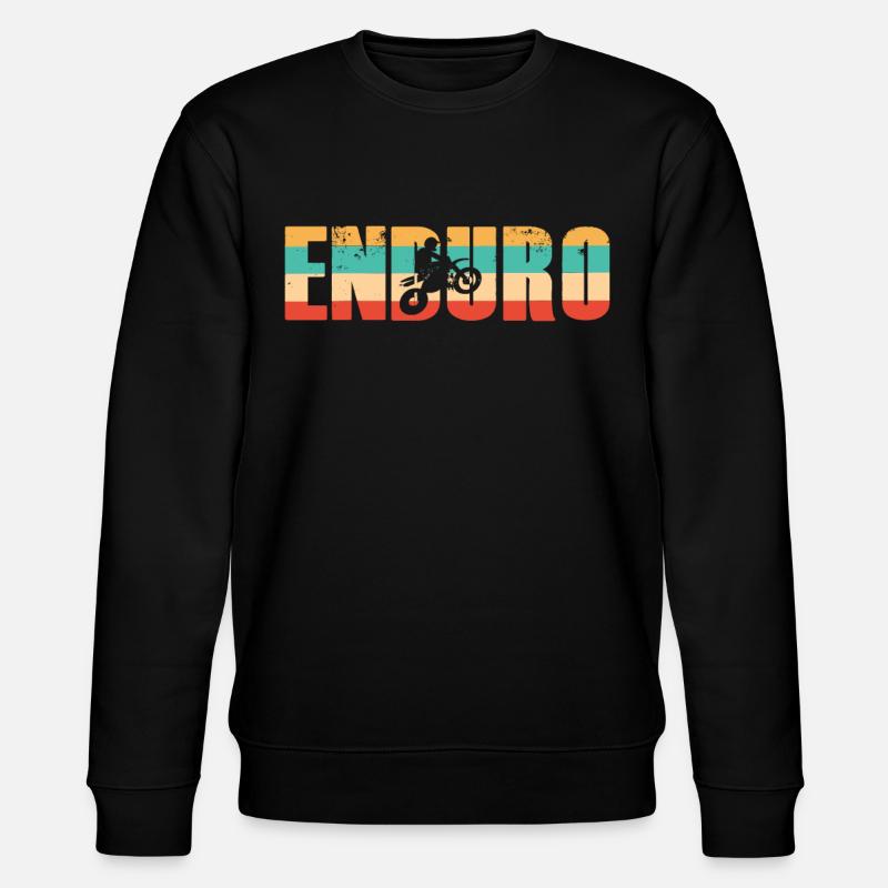 Enduro - Stanley/Stella Unisex Bio-Sweatshirt CHANGER  - Schwarz