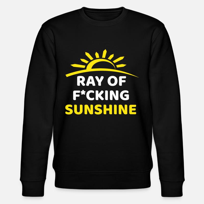 Rayon de putain de soleil - Sweat bio CHANGER Stanley/Stella Unisexe - noir