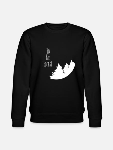 To the Forest - Stanley/Stella CHANGER Unisex Organic Sweatshirt - black
