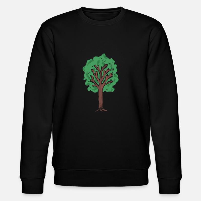 Arbre - Sweat bio CHANGER Stanley/Stella Unisexe - noir