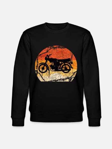 Moped Simson S51 - Stanley/Stella CHANGER Unisex Organic Sweatshirt - black