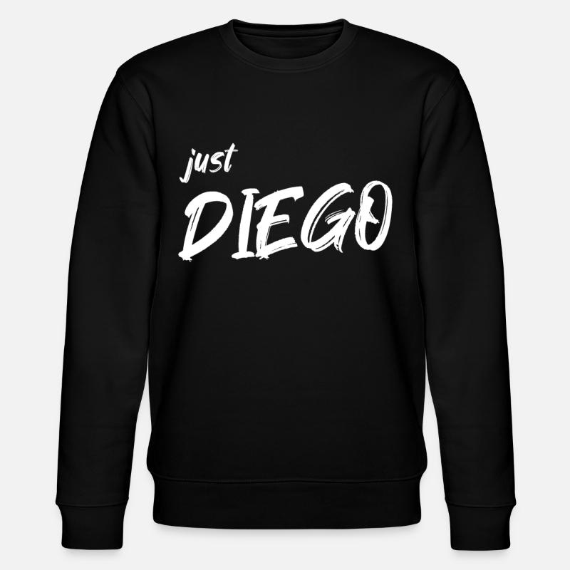 Diego Name - Stanley/Stella Unisex Bio-Sweatshirt CHANGER  - Schwarz
